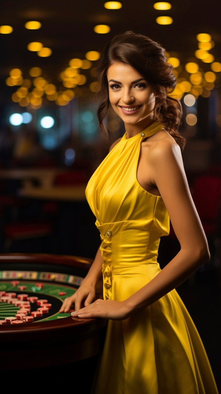 Pengguna mobile bermain live casino dengan perangkat smartphone dalam desain yang responsif dan mudah digunakan